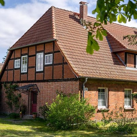 Ferienwohnung 1 Im Landhaus Am Wildpark 博克 外观 照片