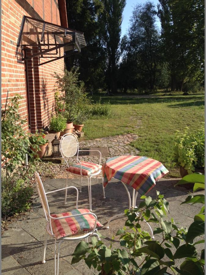 Ferienwohnung 1 Im Landhaus Am Wildpark 博克 外观 照片