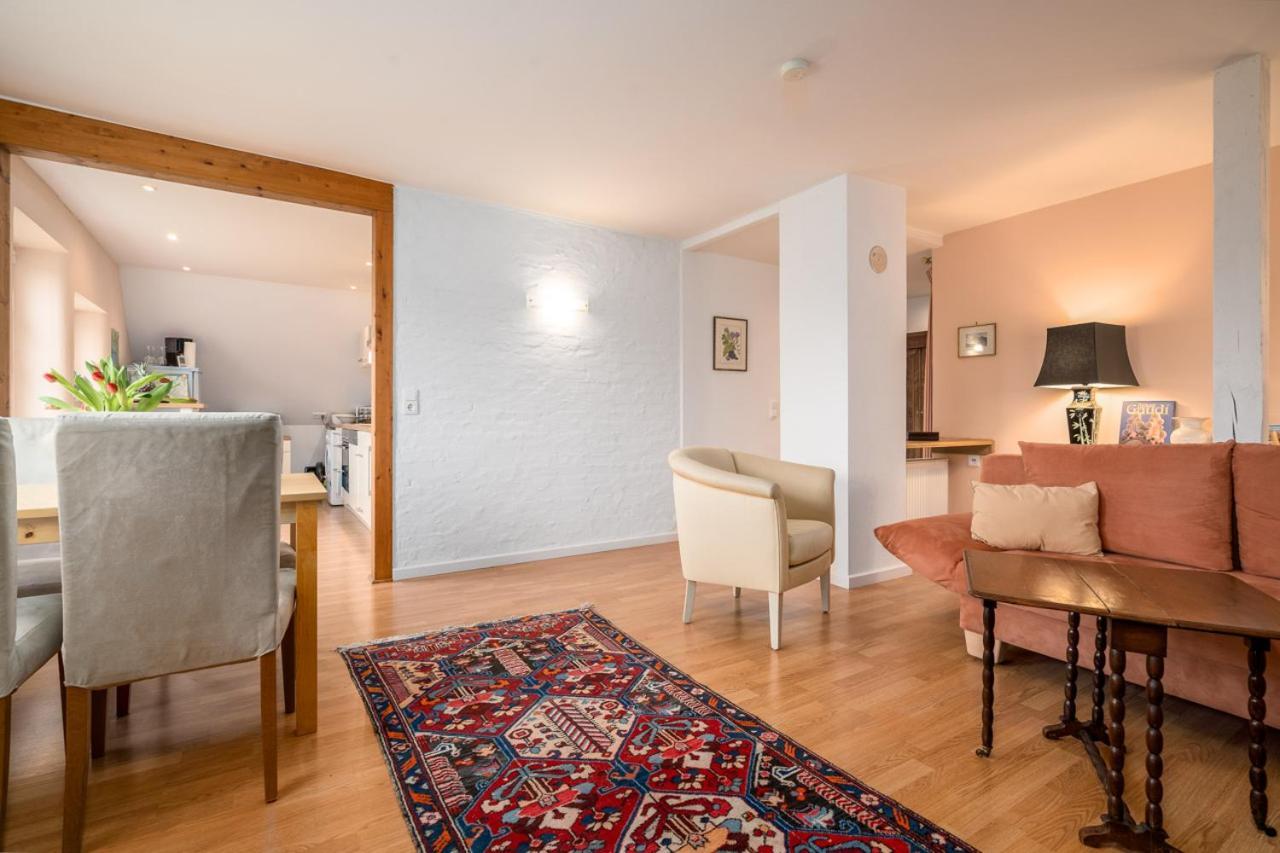 Ferienwohnung 1 Im Landhaus Am Wildpark 博克 外观 照片