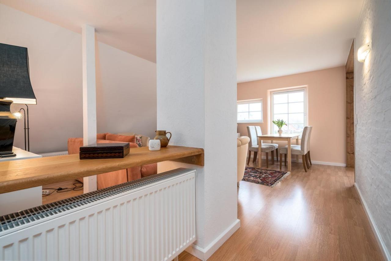 Ferienwohnung 1 Im Landhaus Am Wildpark 博克 外观 照片