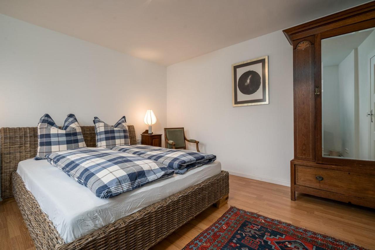 Ferienwohnung 1 Im Landhaus Am Wildpark 博克 外观 照片
