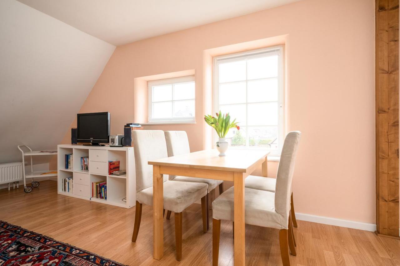Ferienwohnung 1 Im Landhaus Am Wildpark 博克 外观 照片