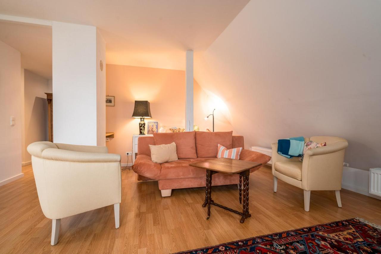 Ferienwohnung 1 Im Landhaus Am Wildpark 博克 外观 照片
